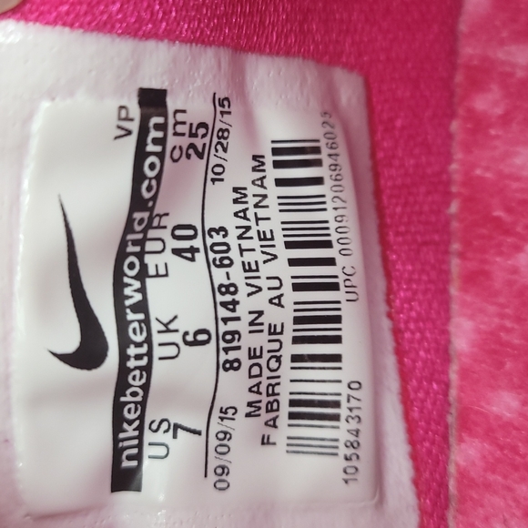 Nike Kevin Durant KD 8 Aunt Pearl Sneakers Cancer Awareness Floral Size 7 - Picture 10 of 11